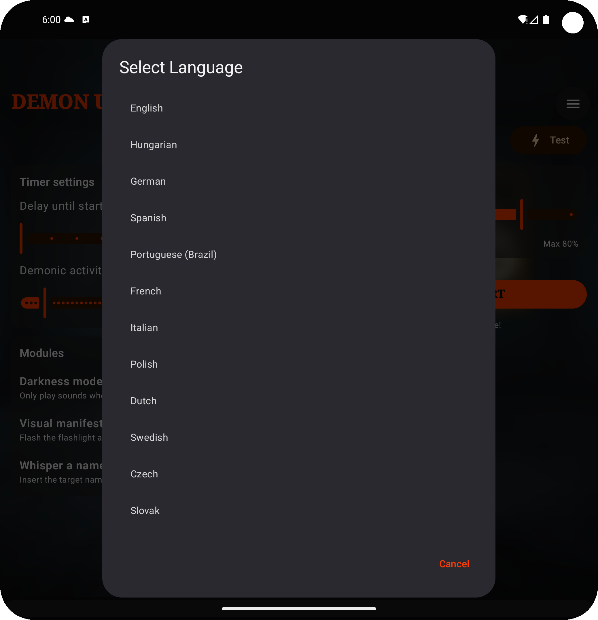 Demon Under The Bed screen 3