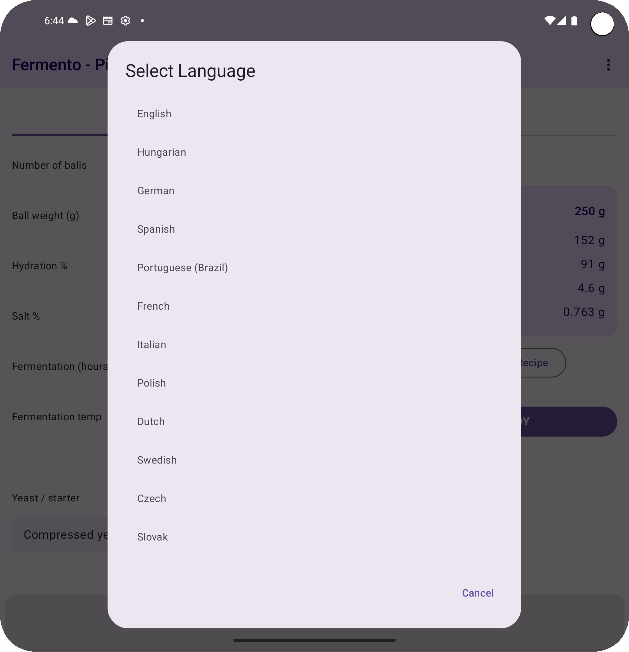 Fermento screenshot 6